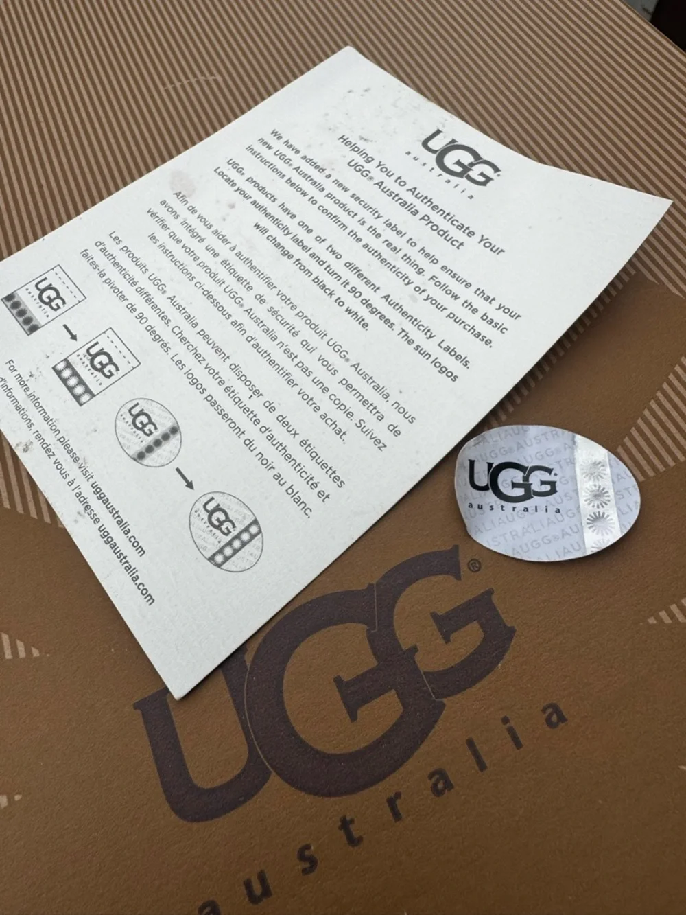 UGG Tan Chestnut Suede Slip-On Clogs with Box Size 6 EUC - Picture 11 of 13